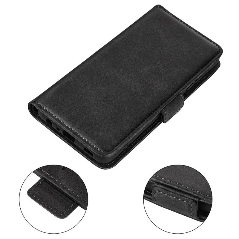 Flip Case Leren Motorola Edge 50 Fusion Dubbele Sluiting