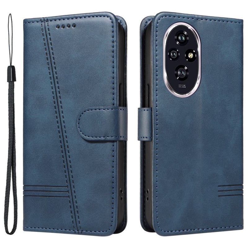 Leren Hoesje Voor Honor 200 Straplijnen