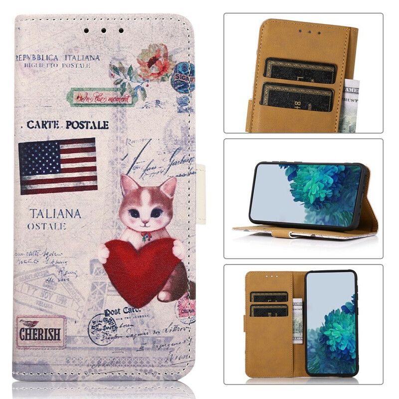 Bescherming Hoesje iPhone 13 Reiziger Kat