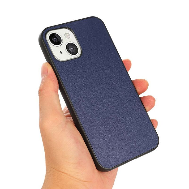 Case Hoesje iPhone 13 Telefoonhoesje Echt Leer