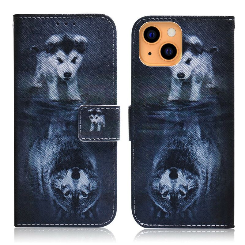 Folio-hoesje iPhone 13 Telefoonhoesje Ernesto De Wolf