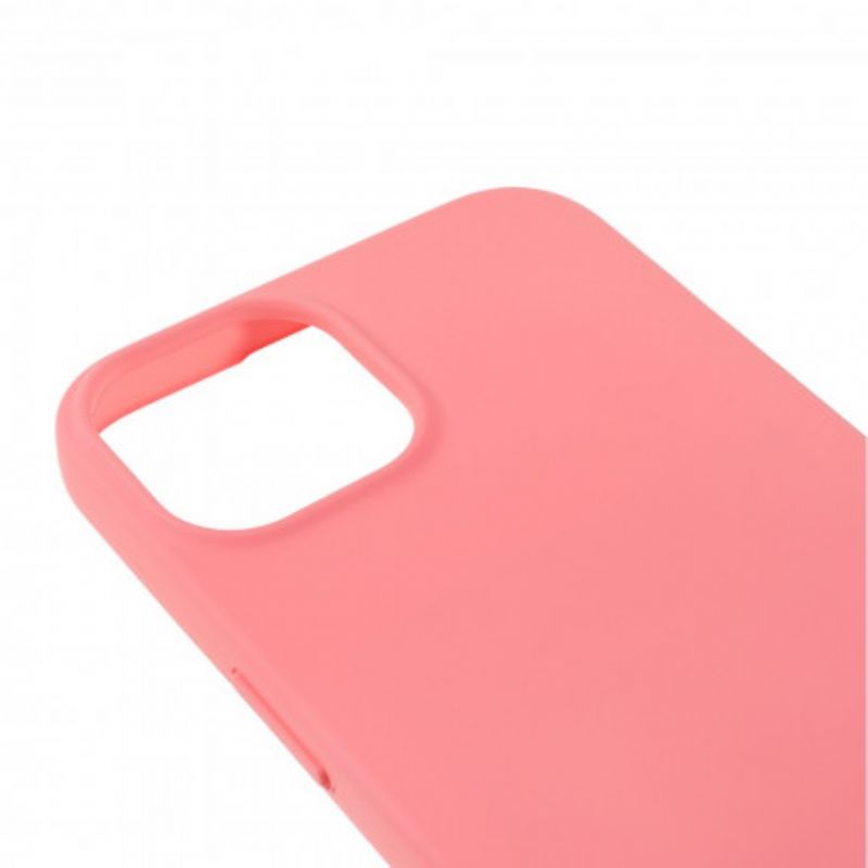 Hoesje iPhone 13 Silicone Matte Mercury Goospery