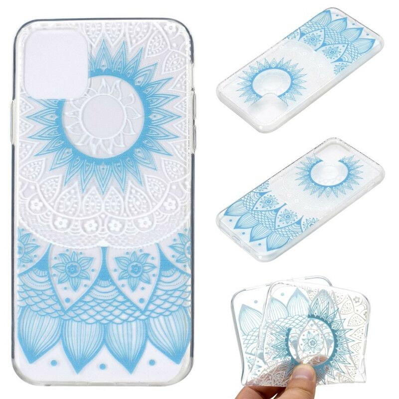 Hoesje iPhone 13 Transparant Gekleurde Mandala