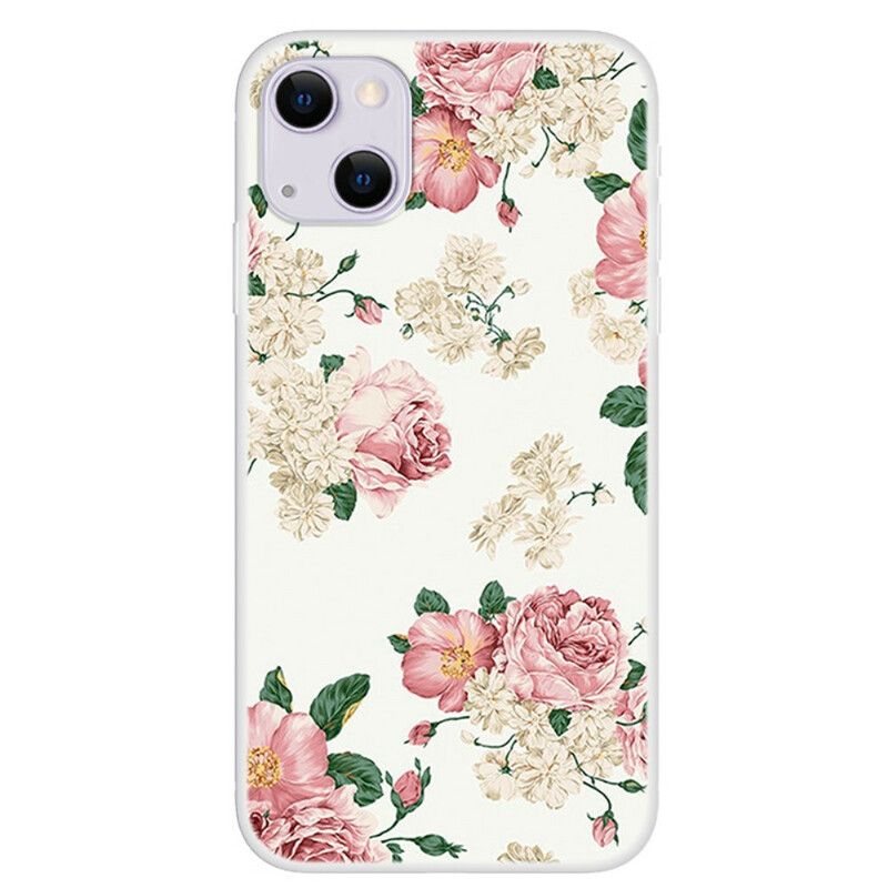 Hoesje iPhone 13 Vrijheidsbloemen Bescherming Hoesje