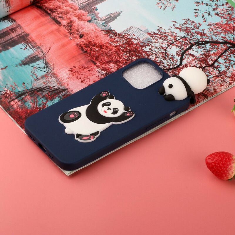 Hoesje Voor iPhone 13 Dikke Panda 3d