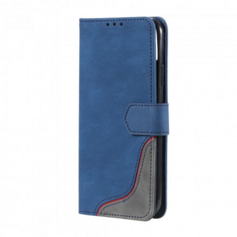 Leren Hoesje iPhone 13 Huidgevoel Golf Bescherming Hoesje