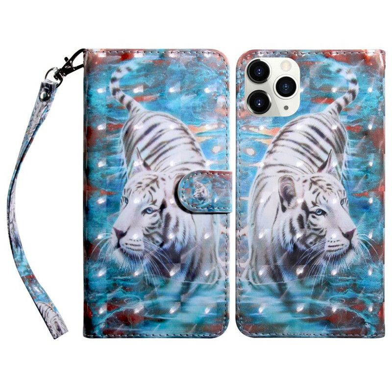 Leren Hoesje iPhone 13 Lichtvlek Gérald Le Loup