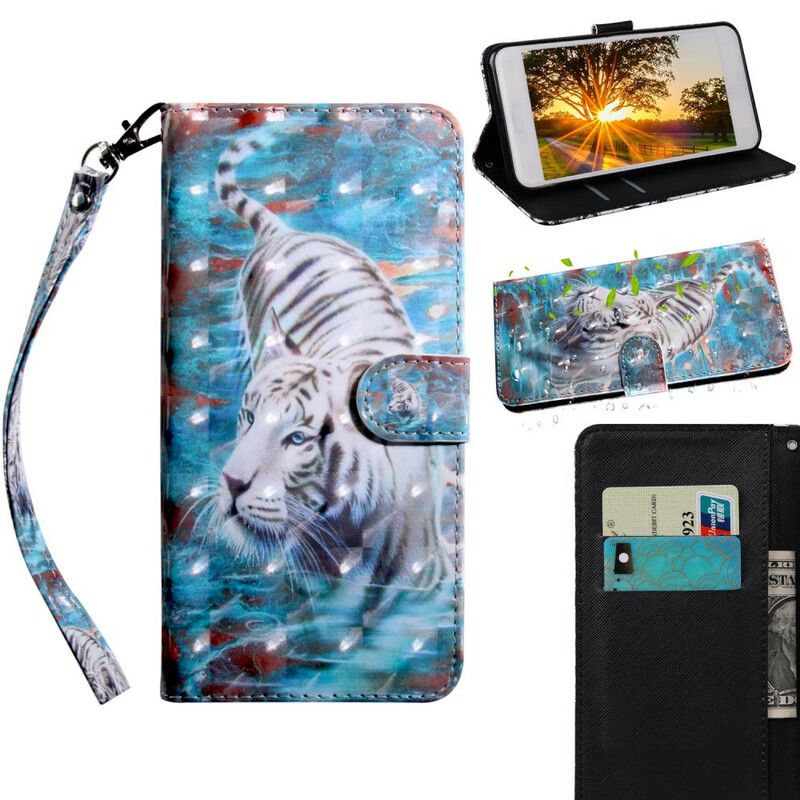 Leren Hoesje iPhone 13 Lichtvlek Gérald Le Loup