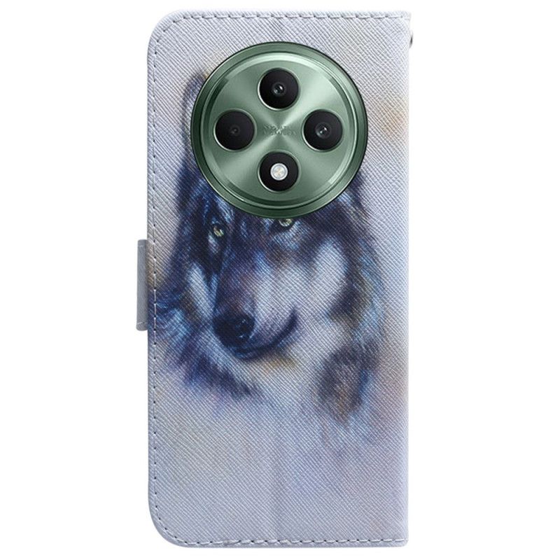 Folio-hoesje Oppo Reno 12f 5g Aquarelhond