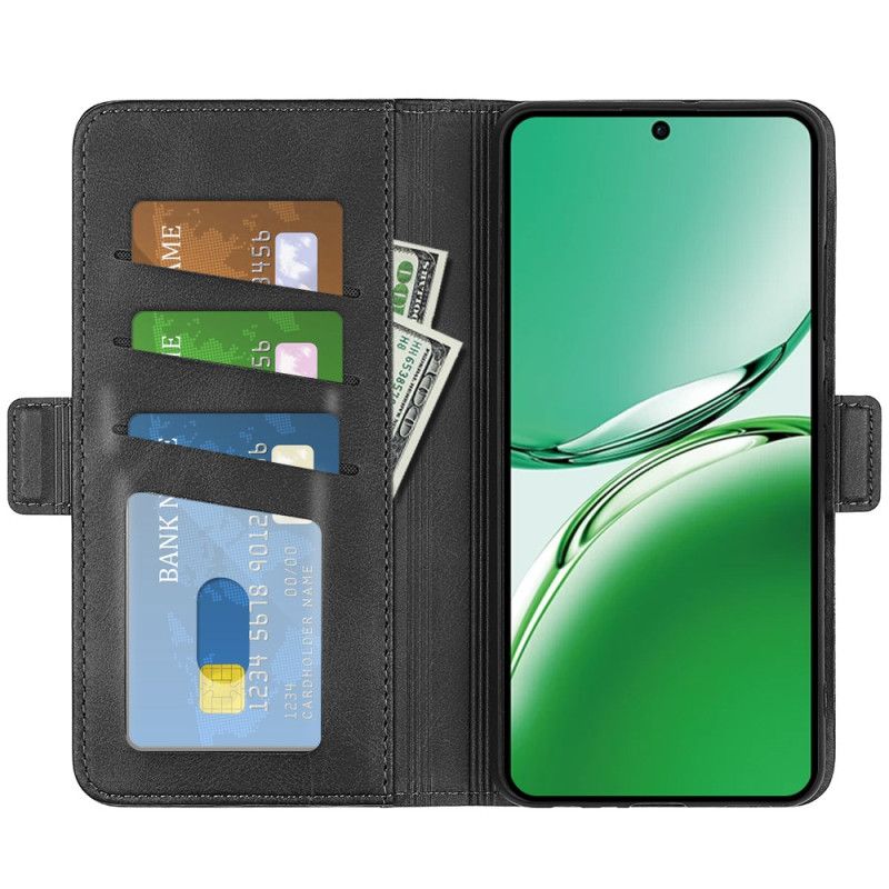 Folio-hoesje Oppo Reno 12f 5g Dubbele Sluiting