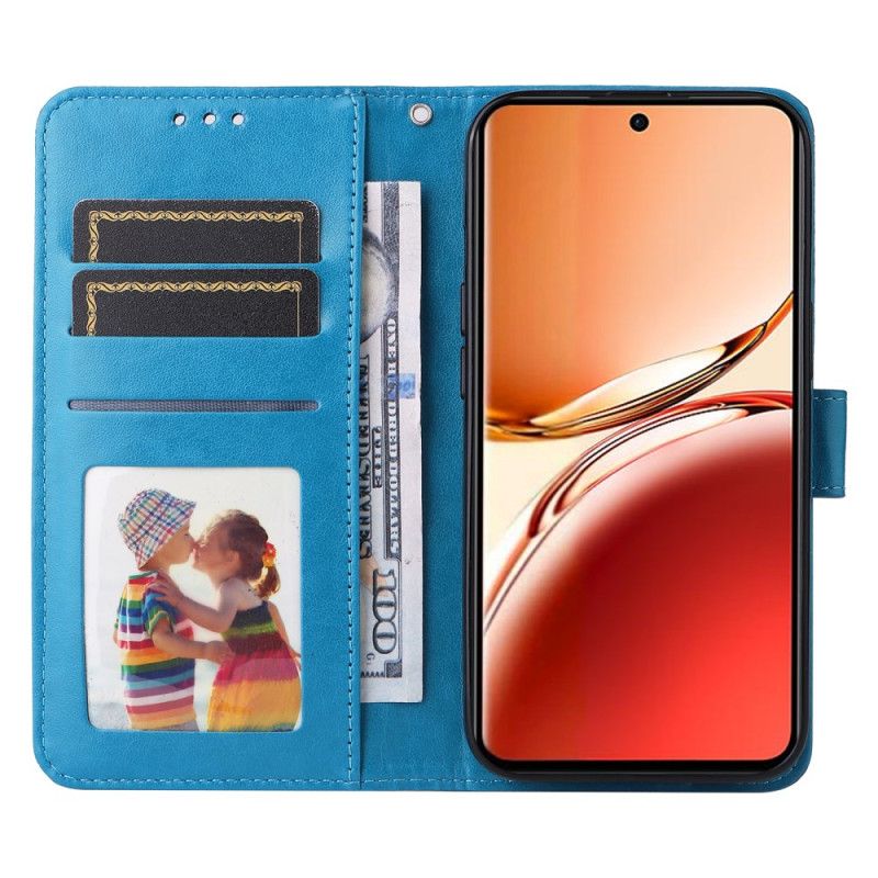 Folio-hoesje Oppo Reno 12f 5g Telefoonhoesje Flamboyante Mandala