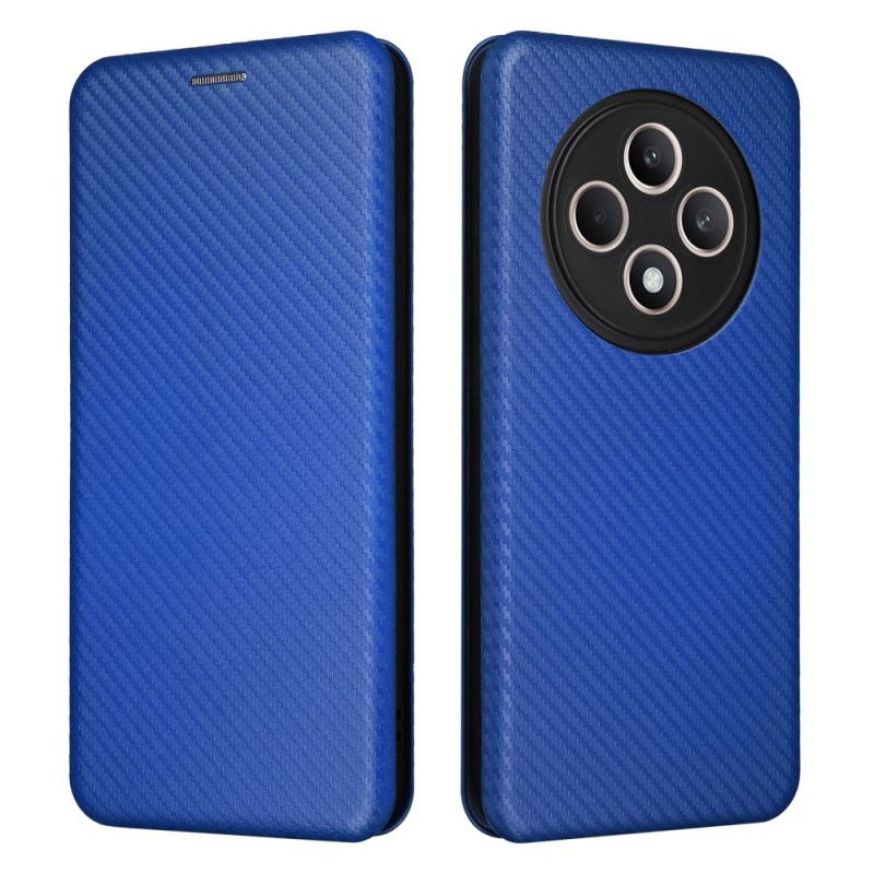 Folio-hoesje Oppo Reno 12f 5g Telefoonhoesje Koolstofvezel