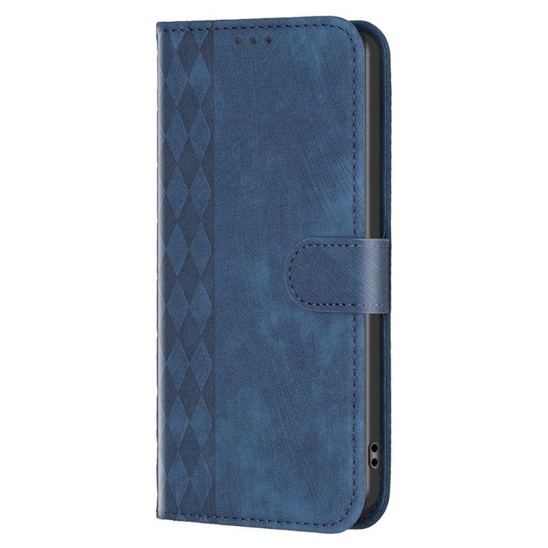 Folio-hoesje voor iPhone 15 Plus Vintage-stijl