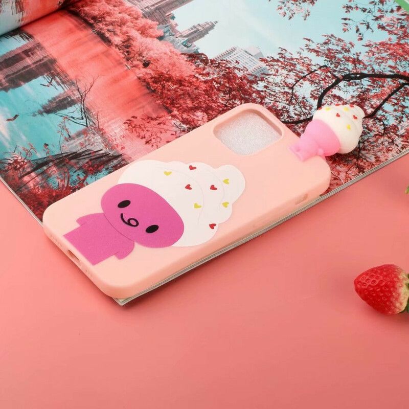 Cover Hoesje iPhone 13 Pro Max Telefoonhoesje 3d Fun Ice Cream