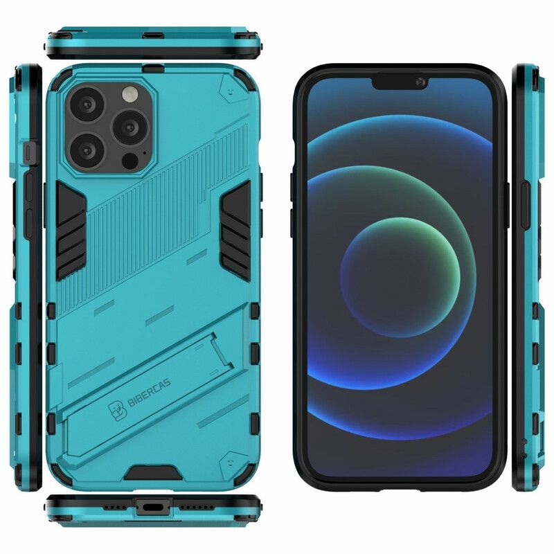 Cover Hoesje iPhone 13 Pro Max Telefoonhoesje Verwijderbare Steun Twee Handenvrije Posities