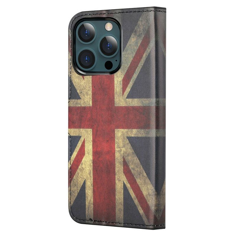 Folio-hoesje iPhone 13 Pro Max Vlag Van Engeland