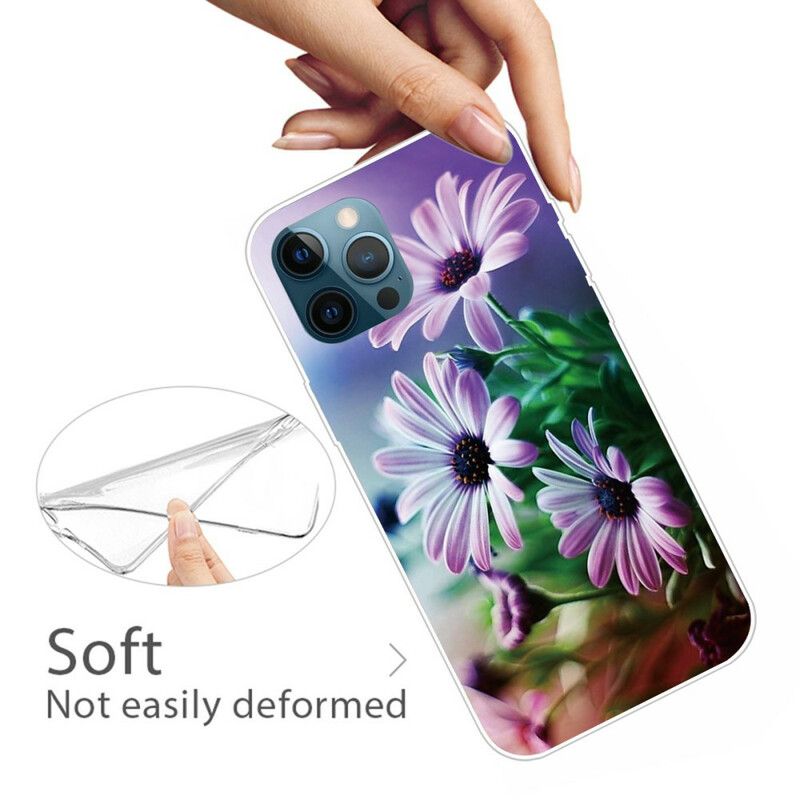 Hoesje iPhone 13 Pro Max Realistische Bloemen