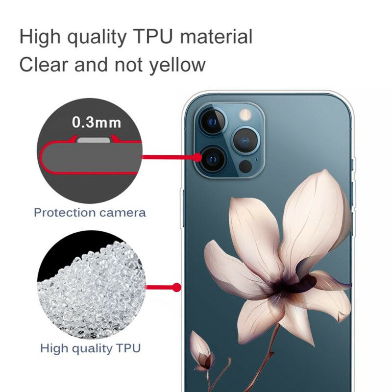 Hoesje Voor iPhone 13 Pro Max Bloemen Premium