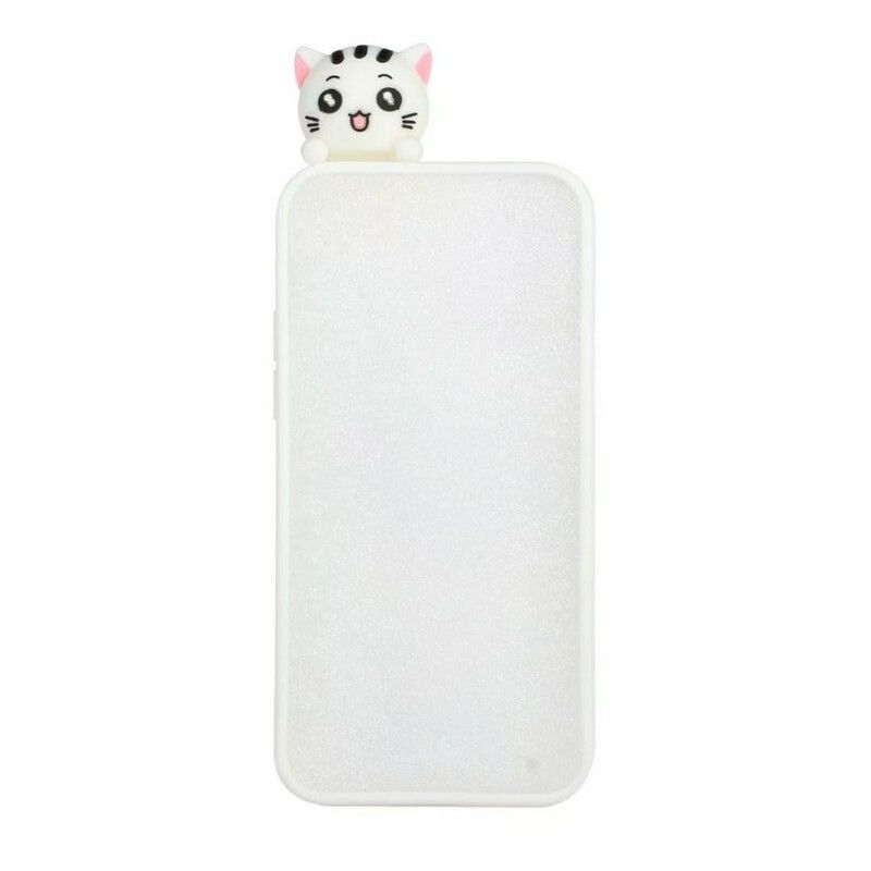 Hoesje Voor iPhone 13 Pro Max Kattenpret 3d