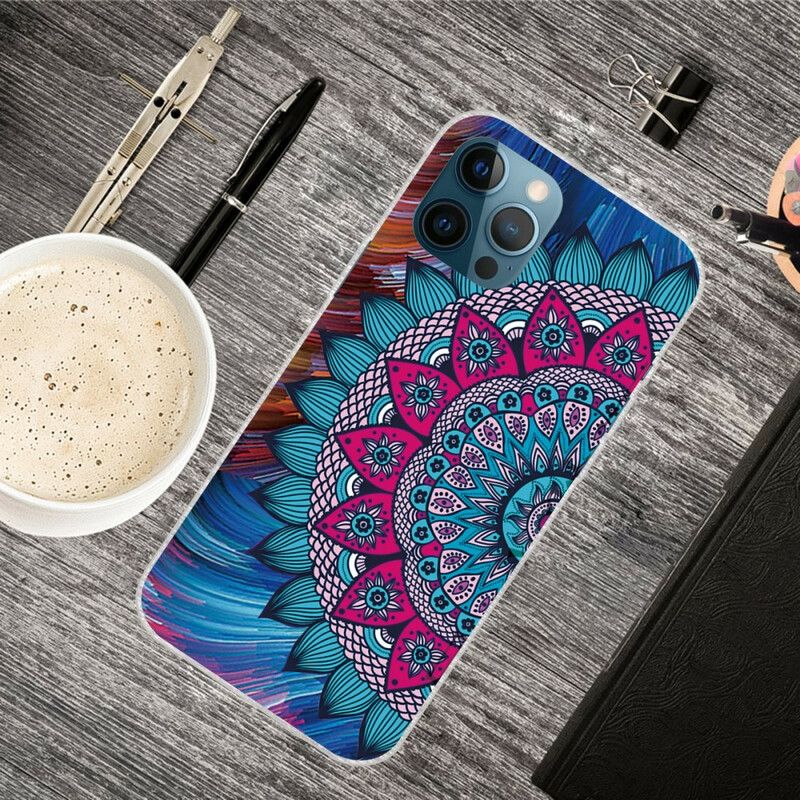 Hoesje Voor iPhone 13 Pro Max Kleurrijke Mandala