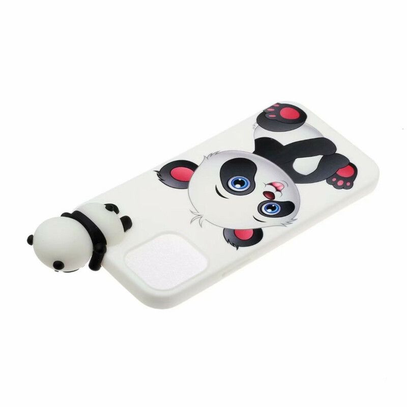 Hoesje Voor iPhone 13 Pro Max Leuke Panda 3d