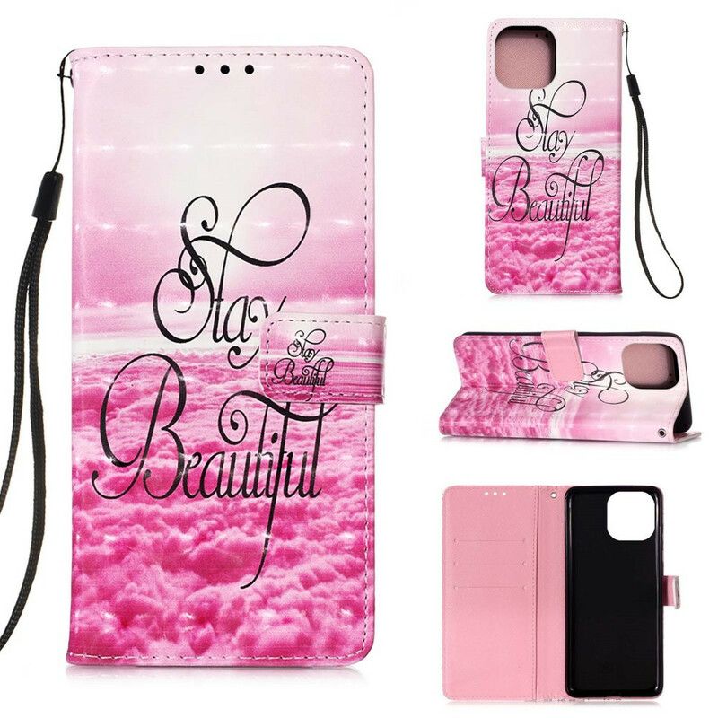 Leren Hoesje iPhone 13 Pro Max Blijf Mooi Bescherming Hoesje