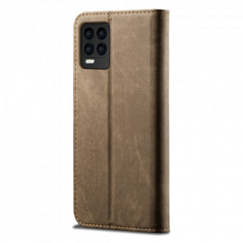 Folio-hoesje Realme 8 / 8 Pro Denim Stof