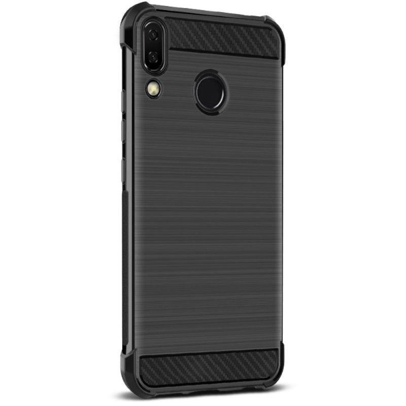 Hoesje voor Asus ZenFone 5 / 5Z Imak Geborsteld Koolstofvezel