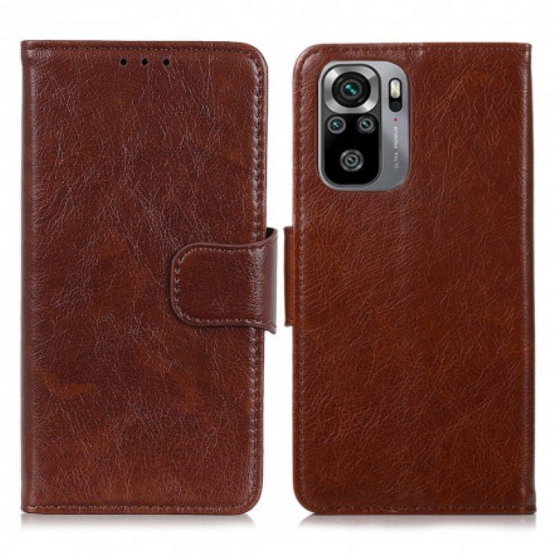 Folio-hoesje voor Xiaomi Redmi Note 10 / 10S Splitnappaleer