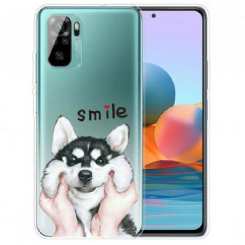 Hoesje voor Xiaomi Redmi Note 10 / 10S Lach Hond