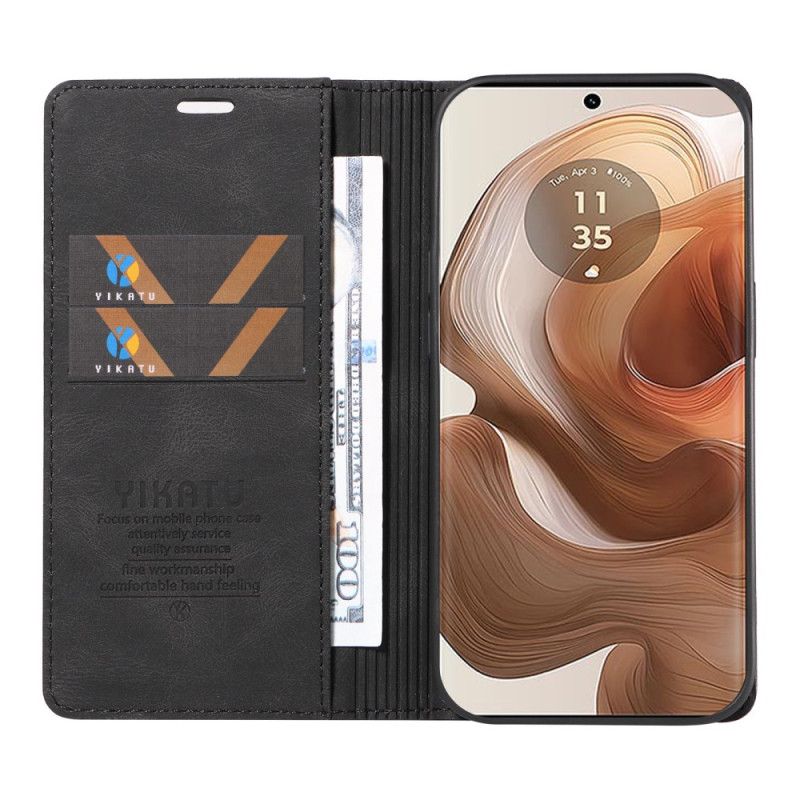 Folio-hoesje Voor Motorola Edge 50 Ultra Vintage Yikatu