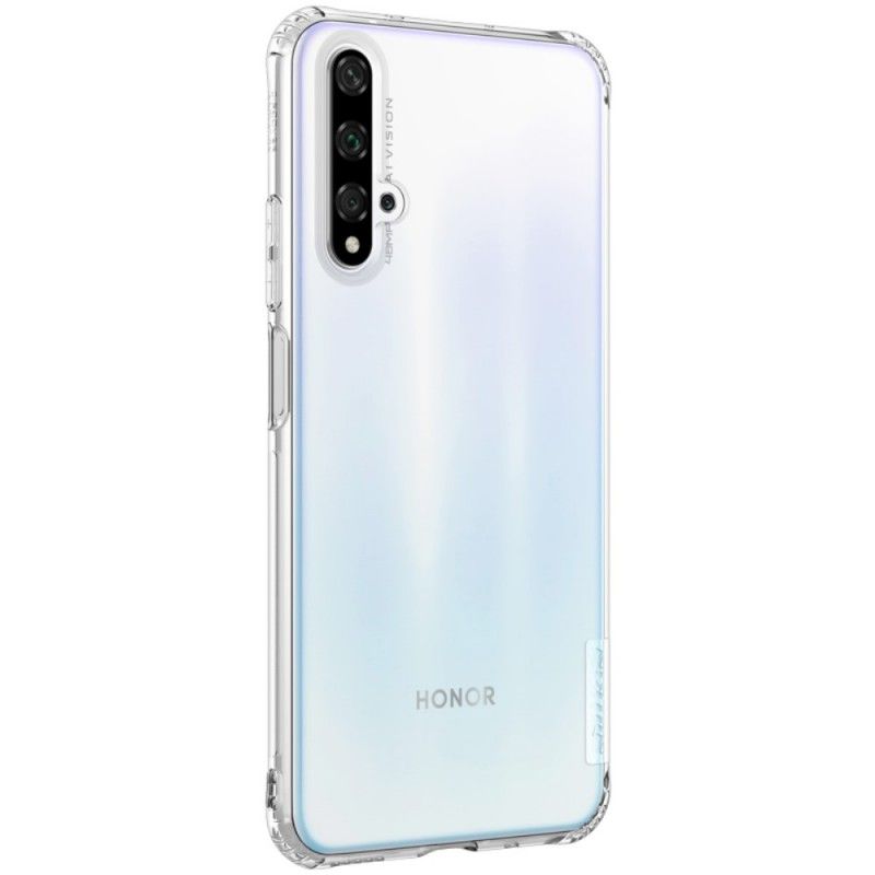 Cover Hoesje Huawei Nova 5T Transparant Telefoonhoesje Natuurlijk Transparant Nillkin