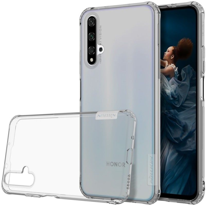 Cover Hoesje Huawei Nova 5T Transparant Telefoonhoesje Natuurlijk Transparant Nillkin