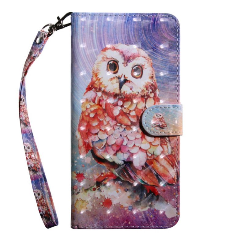 Leren Hoesje Honor 20e / 20 Lite Ontkiem De Uil