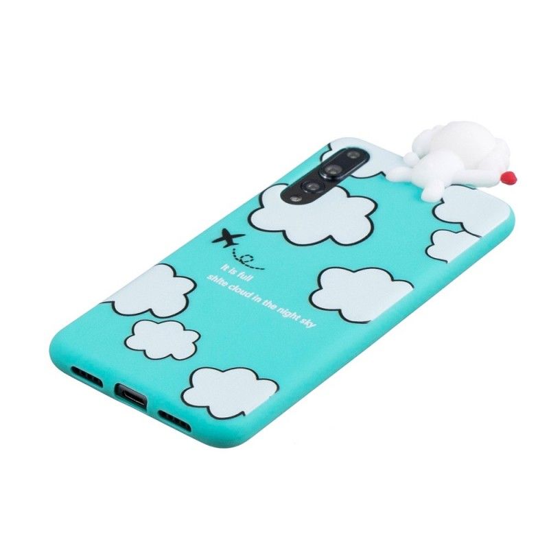 Case Hoesje Huawei P20 Pro Telefoonhoesje 3D Hond In De Wolken
