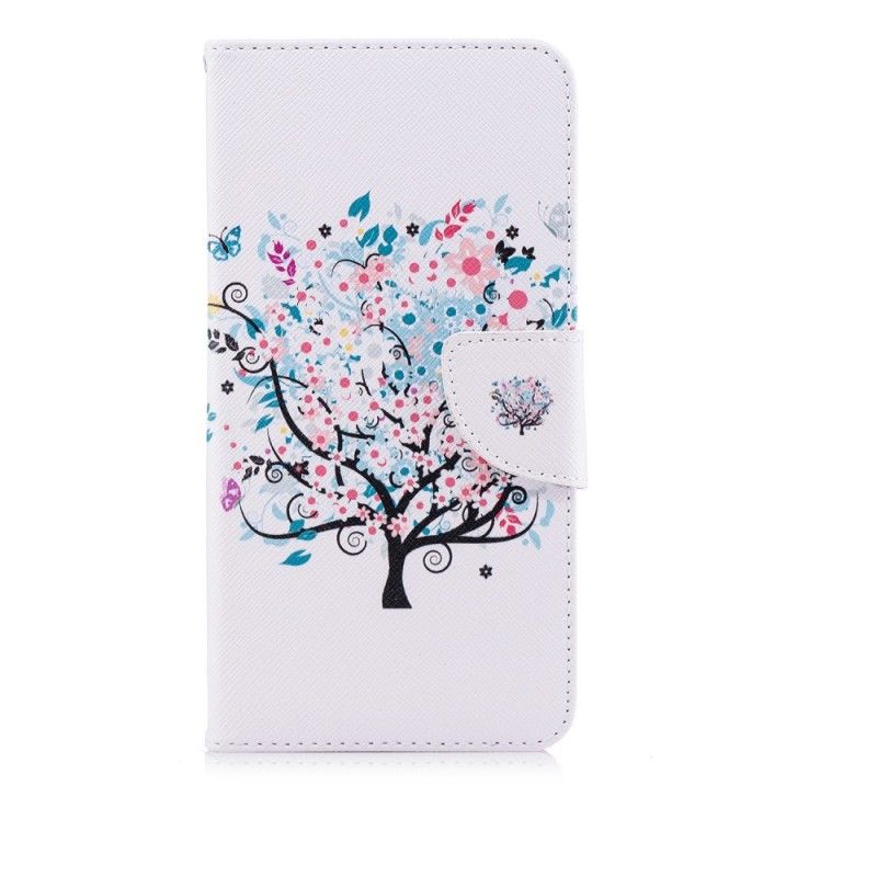 Cover Folio-hoesje Huawei P20 Pro Telefoonhoesje Bloemrijke Boom