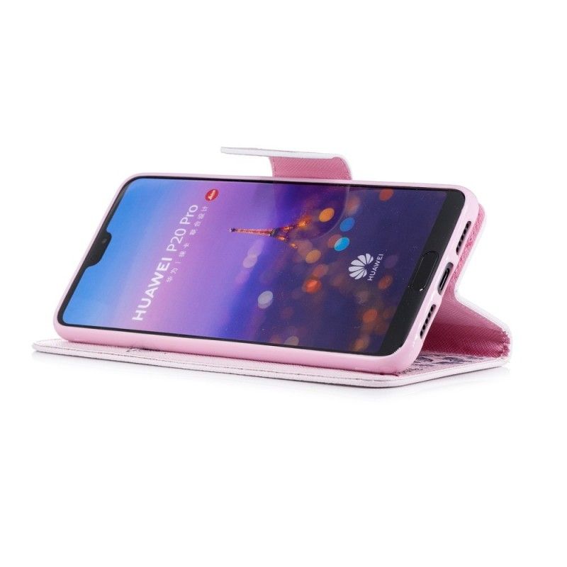 Cover Folio-hoesje Huawei P20 Pro Telefoonhoesje Nerdgiraf