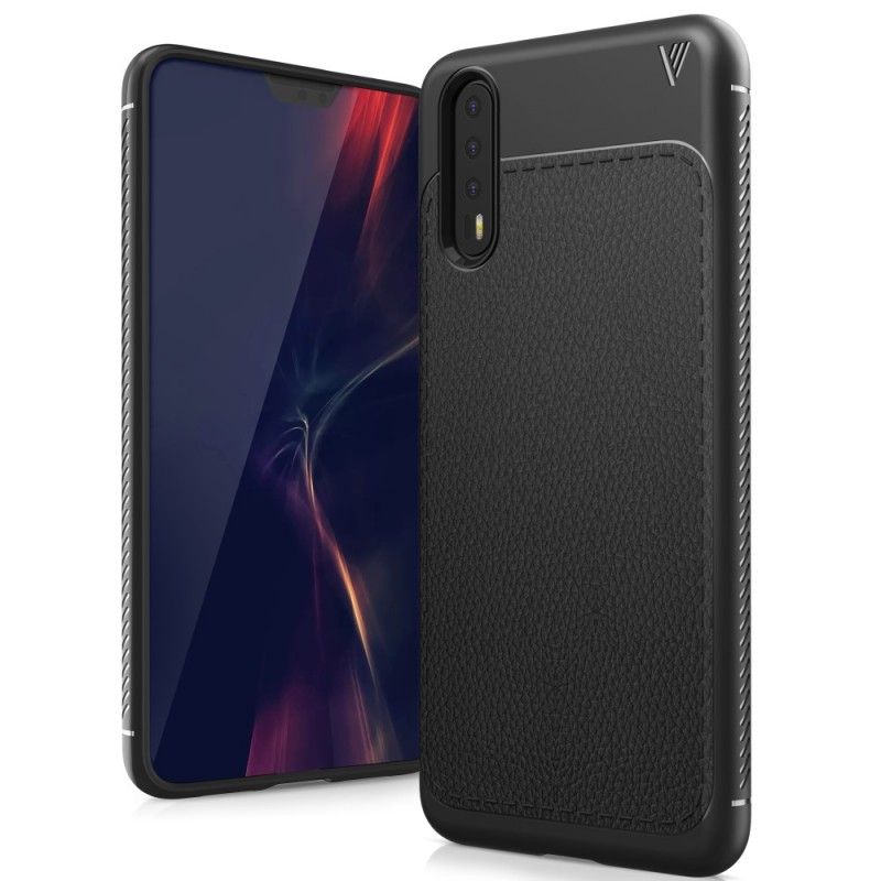 Hoesje Huawei P20 Pro Rood Premium Leereffect