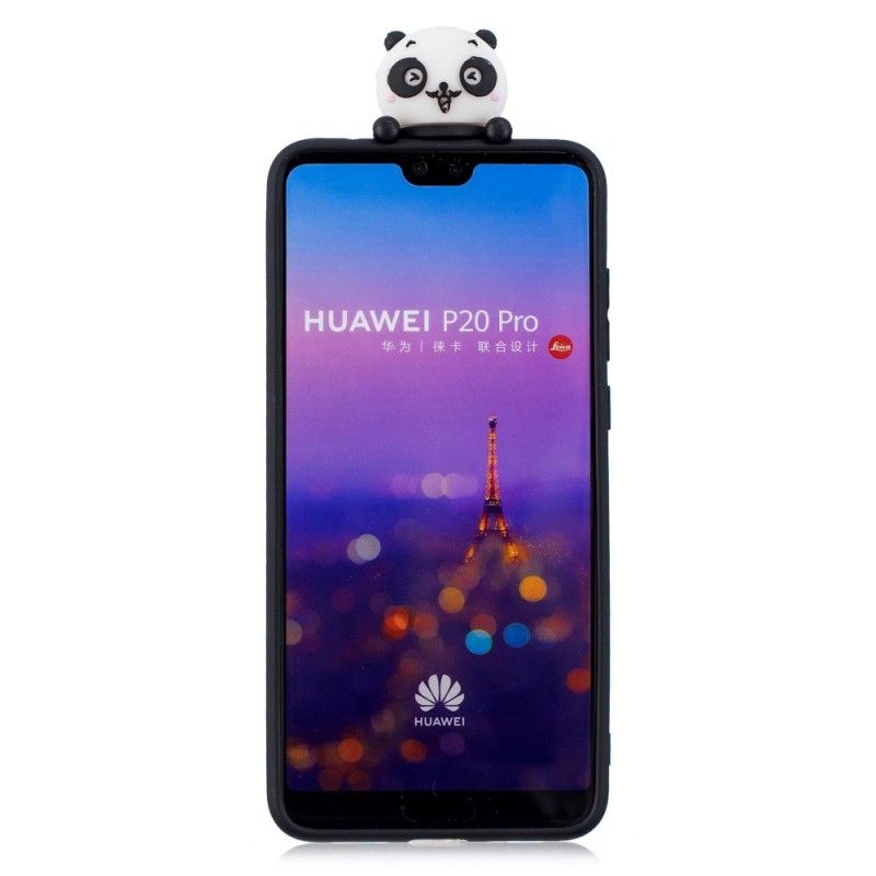 Hoesje Huawei P20 Pro Telefoonhoesje 3D Familie Van Panda'S