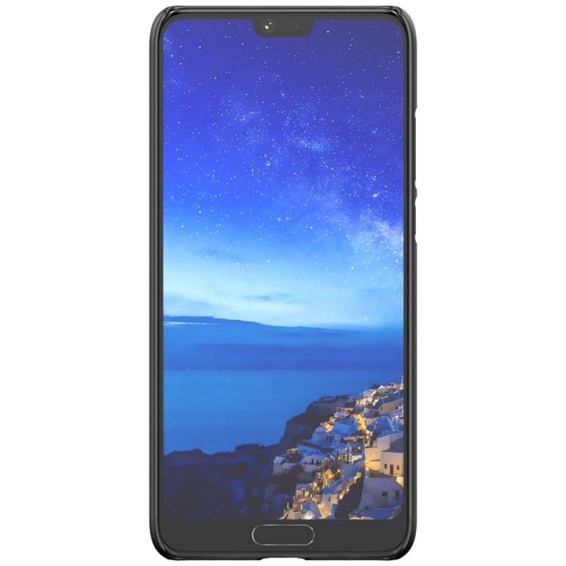 Hoesje voor Huawei P20 Pro Zwart Stijve Frosted Nillkin