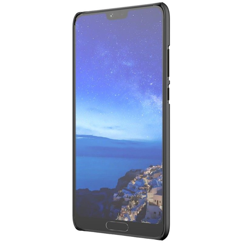 Hoesje voor Huawei P20 Pro Zwart Stijve Frosted Nillkin