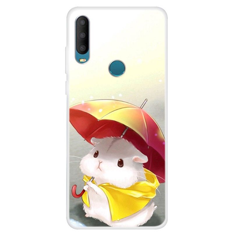 Hoesje voor Alcatel 1S (2020) / 3L (2020) Hamster In De Regen