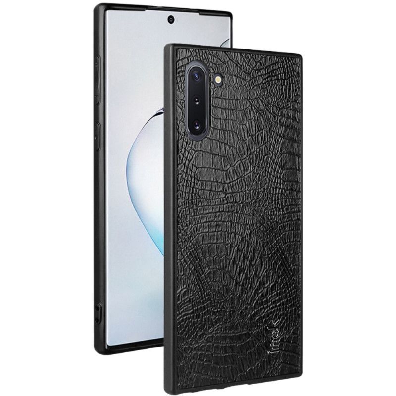 Case Hoesje Samsung Galaxy Note 10 Telefoonhoesje Imak Croco-Serie