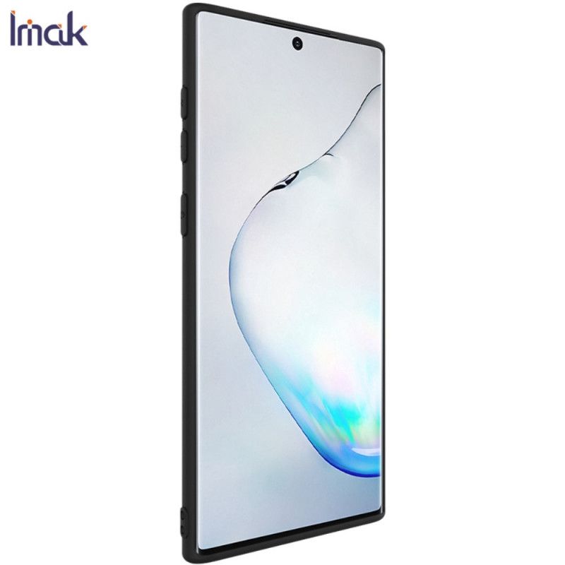 Hoesje voor Samsung Galaxy Note 10 Donkerblauw Zwart Uc-1 Serie Siliconen Mat Imak