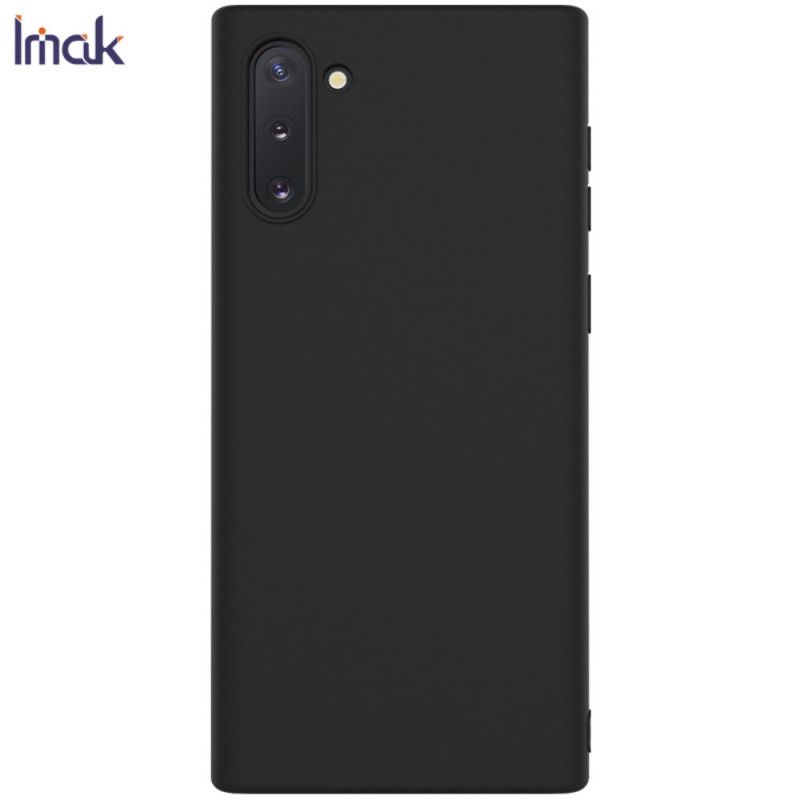 Hoesje voor Samsung Galaxy Note 10 Donkerblauw Zwart Uc-1 Serie Siliconen Mat Imak