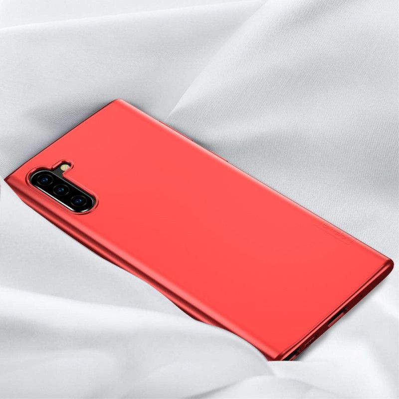 Hoesje voor Samsung Galaxy Note 10 Rood Zwart Flexibele Serie Guardian