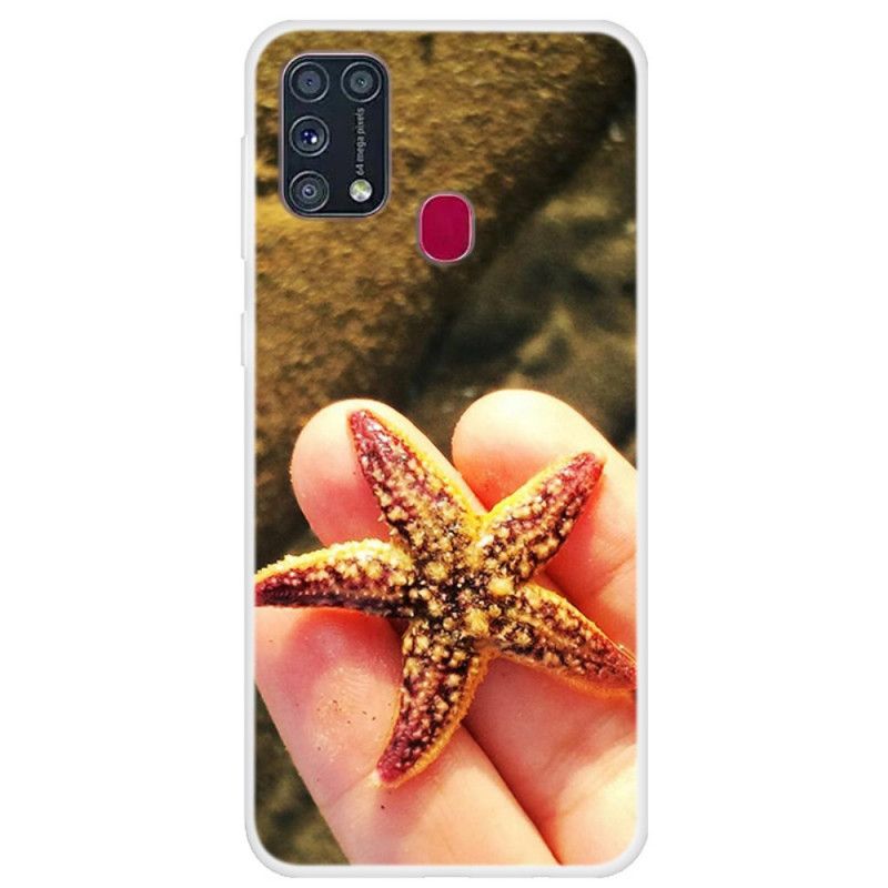 Cover Hoesje Samsung Galaxy M31 Telefoonhoesje Zeester