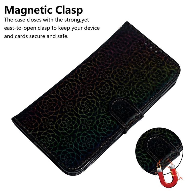 Flip Case Leren Samsung Galaxy M31 Grijs Zwart Pure Kleur