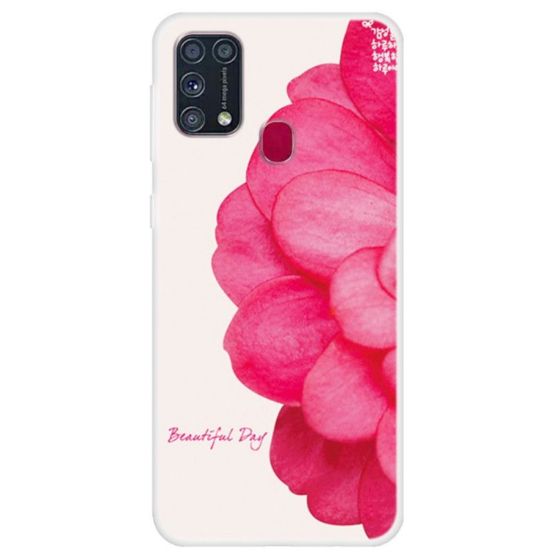 Hoesje voor Samsung Galaxy M31 Mooie Dag