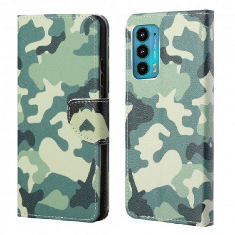 Bescherming Hoesje Motorola Edge 20 Militaire Camouflage